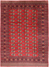 Turcomano Tapete 216X295 Oriental Feito A Mão Vermelho/Castanho (Lã, Pérsia/Irão)