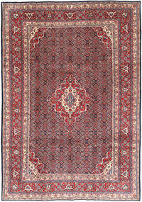 Moud Tappeto 216X308 Orientale Fatto A Mano Rosso Scuro/Porpora Scuro (Lana, Persia/Iran)