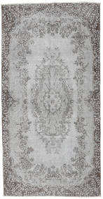Colored Vintage Rug 112X221 Authentic
 Modern Handknotted Light Grey/Dark Grey (Wool, Turkey)