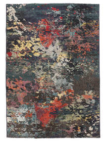 Milla - Multi Tapete 250X350 Moderno Cinza Escuro/Roxo Grande ( Turquia)