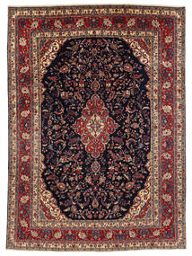 Hamadan#shahrbaf Matto 222X305 Itämainen Käsinsolmittu Tummanvioletti/Vaaleanvioletti (Villa, Persia/Iran)