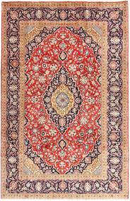 Keshan 러그 195X298 정품
 오리엔탈 수제 러스트 레드/라이트 핑크 (울, 페르시아/이란)