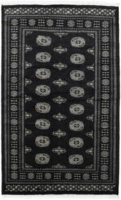 Pakistan Bokhara 2Ply Rug 125X199 Authentic
 Oriental Handknotted Black/Dark Grey (Wool, Pakistan)