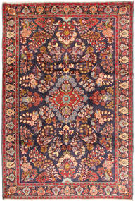 Bakhtiari Rug 225X335 Authentic
 Oriental Handknotted Dark Purple/Dark Red (Wool, Persia/Iran)