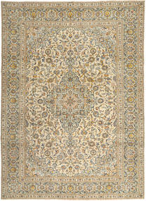 Keshan Patine Sag 272X365 Autentični
 Orijentalni Ručno Uzlan Svjetlosmeđa/Tamna Bež Veliki (Vuna, Perzija/Iran)