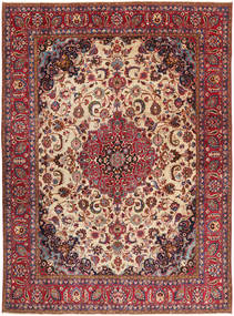 Tabriz Patina Rug 286X380 Authentic Oriental Handknotted Brown/Dark Brown Large (Wool, Persia/Iran)