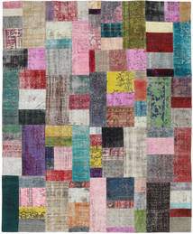 Patchwork Alfombra 248X301 Moderna Hecha A Mano Gris Oscuro/Gris Claro (Lana, Turquía)