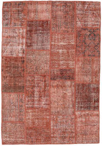 Patchwork Rug 158X232 Authentic
 Modern Handknotted Brown/Light Pink (Wool, Turkey)