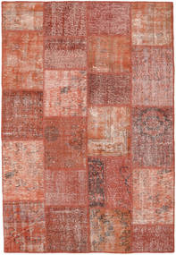 Patchwork Rug 158X230 Authentic
 Modern Handknotted Brown/Light Pink (Wool, Turkey)