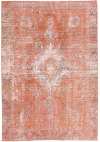 Colored Vintage Rug 188X265 Authentic
 Modern Handknotted Light Pink/Light Brown (Wool, Persia/Iran)