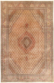Tabriz 50 Raj Matta 201X310 Äkta Orientalisk Handknuten Ljusbrun/Brun (Ull, Persien/Iran)