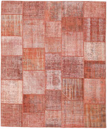 Patchwork Alfombra 254X301 Moderna Hecha A Mano Rosa Claro/Marrón Grande (Lana, Turquía)