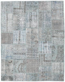 Patchwork 러그 198X252 정품
 모던 수제 라이트 그레이 (울, 터키)