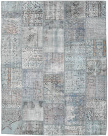 Patchwork Rug 197X252 Authentic
 Modern Handknotted Light Grey/Light Blue (Wool, Turkey)