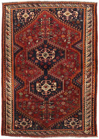 Qashqai Rug 112X162 Authentic Oriental Handknotted Dark Red/Brown (Wool, Persia/Iran)