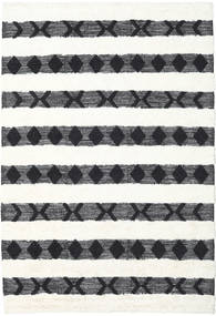 Shaula - Czarny/White Dywan 200X300 Nowoczesny Tkany Ręcznie Beżowy/Ciemnoszary/Biały/Creme (Wełna, Indie)