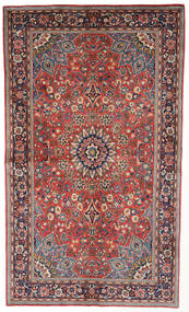 Sarouk 러그 134X220 정품
 오리엔탈 수제 브라운/퍼플 (울, 페르시아/이란)