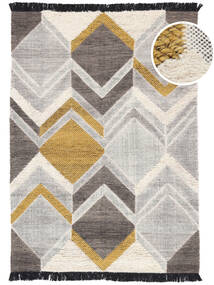 Silvana - Dourado Tapete 160X230 Moderno Tecidos À Mão Bege/Cinzento Claro (Lã, Índia)