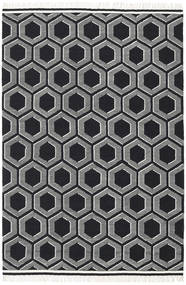 Opti - Noir/Blanc Tapis 200X300 Moderne Tissé À La Main Noir/Gris Foncé/Gris Clair (Laine, Inde)