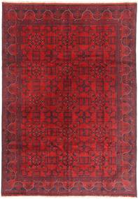 Afghan Khal Mohammadi Rug 198X289 Authentic
 Oriental Handknotted Dark Red/Crimson Red (Wool, Afghanistan)