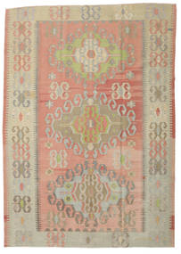 Kilim semi antique Turkish carpet RXZO344