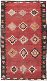 Kilim Semi-Antigo Turquia Tapete 168X283 Oriental Tecidos À Mão Castanho Alaranjado/Vermelho Escuro (Lã, Turquia)