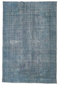 Colored Vintage Sag 200X303 Autentični
 Moderni Ručno Uzlan Tamnoplava/Plava (Vuna, Turska)