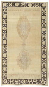 Taspinar Tapijt 140X246 Echt Oosters Handgeknoopt Donkerbeige/Geel (Wol, Turkije)