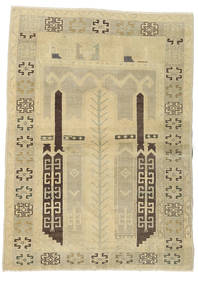 Taspinar Tapete 106X146 Oriental Feito A Mão Verde Claro/Bege Escuro/Amarelo (Lã, Turquia)