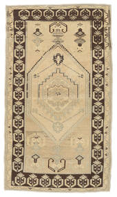 Taspinar 絨毯 94X163 オリエンタル 手織り ベージュ/暗めのベージュ色の (ウール, トルコ)