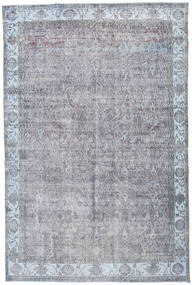Colored Vintage Matto 205X310 Moderni Käsinsolmittu Vaaleanvioletti/Vaaleanharmaa (Villa, Turkki)