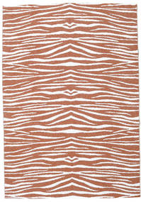 Zebra - Castanho Alaranjado Tapete 200X280 Moderno Castanho/Cinzento Claro ( Suécia)