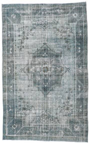 Colored Vintage Rug 192X314 Authentic
 Modern Handknotted Light Grey/Dark Grey (Wool, Turkey)