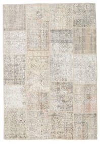 Patchwork Rug 158X232 Authentic
 Modern Handknotted Light Grey/Dark Beige (Wool, Turkey)