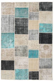 Patchwork Rug 197X300 Authentic
 Modern Handknotted Light Grey/Dark Grey (Wool, Turkey)