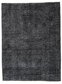 Colored Vintage Rug 145X193 Authentic
 Modern Handknotted Black/Dark Grey (Wool, Turkey)