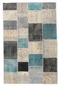 Patchwork Rug 200X300 Authentic
 Modern Handknotted Light Grey/Dark Grey (Wool, Turkey)