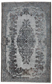 Colored Vintage Relief Dywan 182X297 Nowoczesny Tkany Ręcznie Ciemnoszary/Jasnoszary (Wełna, Turcja)