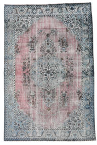 Colored Vintage Relief Dywan 190X285 Nowoczesny Tkany Ręcznie Ciemnoszary/Jasnoszary (Wełna, Turcja)