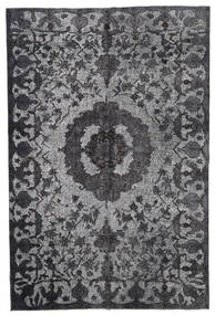 Colored Vintage Relief Dywan 191X288 Nowoczesny Tkany Ręcznie Ciemnoszary/Jasnoszary (Wełna, Turcja)