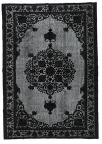 Colored Vintage Relief Sag 212X300 Autentični
 Moderni Ručno Uzlan Tamnoplava/Tamnosiva (Vuna, Turska)