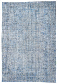 Colored Vintage Sag 210X311 Autentični
 Moderni Ručno Uzlan Svjetloplava/Svjetloljubičasta (Vuna, Turska)