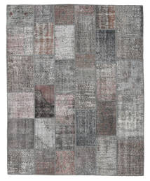 Patchwork 러그 200X250 정품
 모던 수제 라이트 그레이/다크 그레이 (울, 터키)