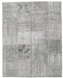 Patchwork Alfombra 196X251 Moderna Hecha A Mano Gris Claro (Lana, Turquía)