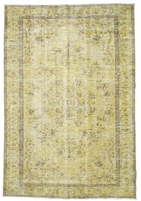 Obojeni Vintage Sag 193X284 Autentični
 Moderni Ručno Uzlan Svjetlozelena/Žuta (Vuna, Turska)