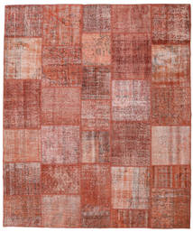 Patchwork Alfombra 251X300 Moderna Hecha A Mano Marrón/Rosa Claro Grande (Lana, Turquía)