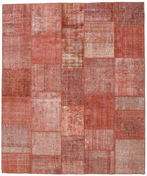 Patchwork Alfombra 252X299 Moderna Hecha A Mano Marrón/Rosa Claro Grande (Lana, Turquía)