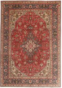 Tabriz 러그 200X290 정품
 오리엔탈 수제 다크 레드/브라운 (울, 페르시아/이란)