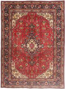 Tabriz 러그 206X280 정품
 오리엔탈 수제 다크 레드/브라운 (울, 페르시아/이란)