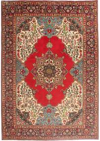Tabriz Rug 202X290 Authentic Oriental Handknotted Dark Red/Dark Brown (Wool, Persia/Iran)